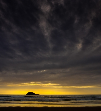 Maori Bay Sunset by Bryan Lay Yee